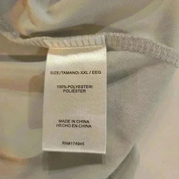 Reel Life Mens LS Poly Fishing Sun Defender UV 50 Long Sleeve Gray Size XXL - Picture 10 of 11